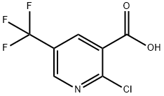 2-Chloro-5-(trifluoromethyl)-3-pyridinecarboxylic acid Structural