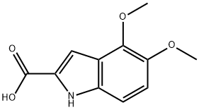 4,5-DIMETHOXY-1H-INDOLE-2-CARBOXYLIC ACID Structural