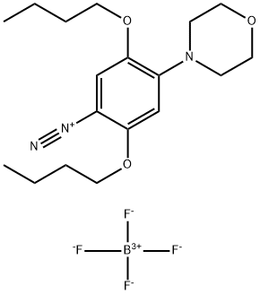 2,5-DIBUTOXY-4-(4-MORPHOLINYL)BENZENEDIAZONIUM TETRAFLUOROBORATE