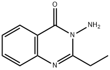 3-AMINO-2-ETHYL-4(3H)-QUINAZOLINONE Structural