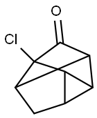 Tetracyclo[3.3.0.02,8.03,6]octan-4-one,  3-chloro- Structural