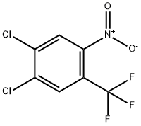 3,4-DICHLORO-6-NITROBENZOTRIFLUORIDE Structural