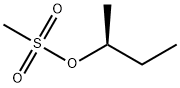 Methanesulfonic acid,(1S)-1-methylpropyl ester Structural