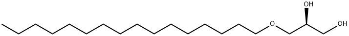 1-O-HEXADECYL-SN-GLYCEROL Structural