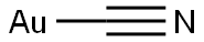 GOLD(I) CYANIDE Structural