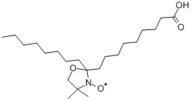 10-doxylstearic acid Structural