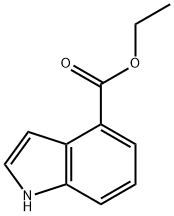 Ethyl 1H-indole-4-carboxylate Structural