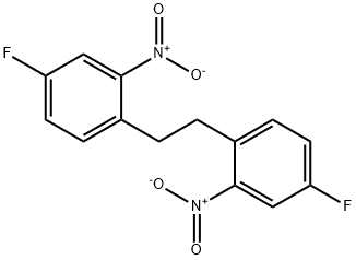 4,4'-difluoro-2,2'-dinitrobibenzyl Structural