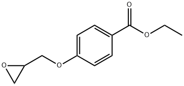 Benzoic acid, 4-(oxiranylMethoxy)-, ethyl ester Structural