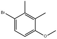 4-BROMO-2,3-DIMETHYLANISOLE Structural