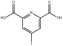 4-Iodopyridine-2,6-dicarboxylic acid Structural