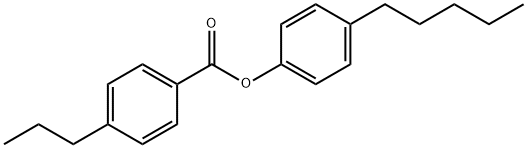 4-Pentylphenyl 4-propylbenzoate Structural