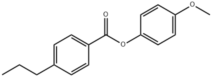 4-METHOXYPHENYL 4-PROPYLBENZOATE Structural