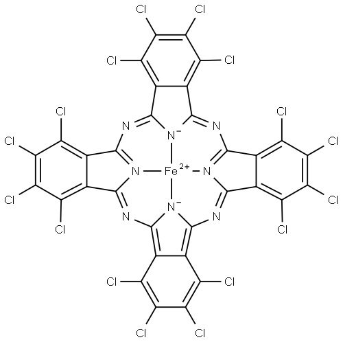 IRON(II) 1,2,3,4,8,9,10,11,15,16,17,18,22,23,24,25-HEXADECACHLORO-29 H,31 H-PHTHALOCYANINE