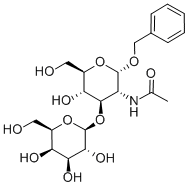 Benzyl 2-Acetamido-2-deoxy-3-O-(b-D-galactopyranosyl)-a-D-glucopyranoside Structural