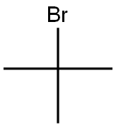 2-Bromo-2-methylpropane Structural