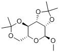 METHYL-2,3:4,6-DI-O-ISOPROPYLIDENE-D-MANNOPYRANOSIDE Structural