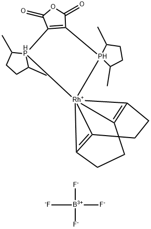 (-)-2,3-BIS[(2R,5R)-2,5-DIMETHYLPHOSPHOLANYL]MALEIC ANHYDRIDE(1,5-CYCLOOCTADIENE)RHODIUM (I) TETRAFLUOROBORATE