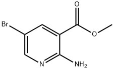Methyl 2-amino-5-bromonicotinate Structural