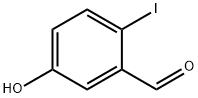 5-HYDROXY-2-IODOBENZALDEHYDE Structural