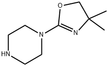 Piperazine, 1-(4,5-dihydro-4,4-dimethyl-2-oxazolyl)- (9CI) Structural