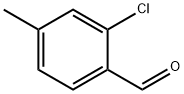 2-Chloro-4-methylbenzaldehyde Structural