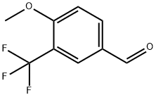 4-METHOXY-3-(TRIFLUOROMETHYL)BENZALDEHYDE Structural