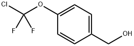 (4-[CHLORO(DIFLUORO)METHOXY]PHENYL)METHANOL Structural