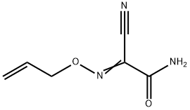 Acetamide,  2-cyano-2-[(2-propenyloxy)imino]-  (9CI) Structural