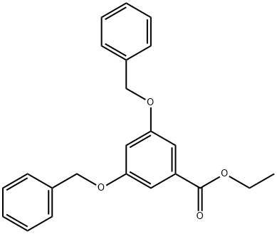 ethyl 3,5-bis(benzyloxy)benzoate Structural