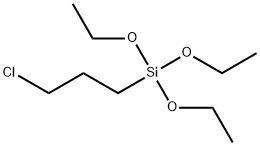 3-Chloropropyltriethoxysilane Structural