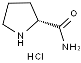 H-D-PRO-NH2 HCL Structural