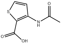 3-(Acetylamino)thiophene-2-carboxylic acid Structural