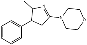 Morpholine, 4-(3,4-dihydro-2-methyl-3-phenyl-2H-pyrrol-5-yl)-