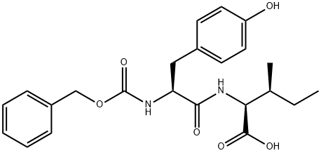 Z-TYR-ILE-OH Structural