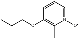Pyridine, 2-methyl-3-propoxy-, 1-oxide (9CI) Structural