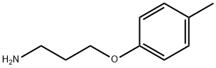 3-(4-methylphenoxy)propan-1-amine Structural