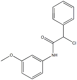 2-Chloro-N-(3-methoxy-phenyl)-2-phenyl-acetamide