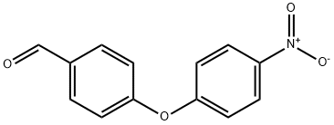 4-(4-NITROPHENOXY)BENZALDEHYDE  97 Structural