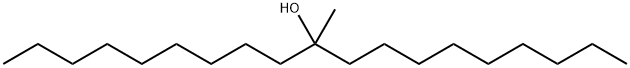 10-METHYL-10-NONADECANOL Structural