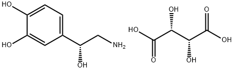 L-NORADRENALINE BITARTRATE Structural