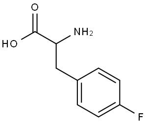 DL-3-(4-Fluorophenyl)alanine Structural