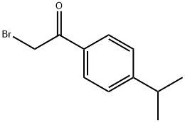 2-bromo-4-isopropylacetophenone  Structural