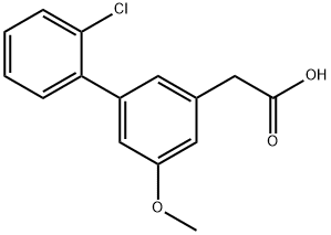 2'-Chloro-5-methoxy-1,1'-biphenyl-3-acetic acid