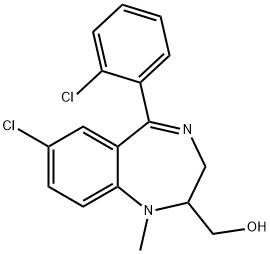 Tuclazepam Structural