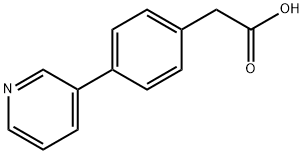 4-(3'-PYRIDYL)PHENYLACETIC ACID Structural