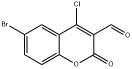 6-BROMO-4-CHLORO-3-FORMYLCOUMARIN  97 Structural