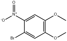 1-BROMO-4,5-DIMETHOXY-2-NITROBENZENE Structural