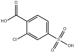 2-CHLORO-4-SULFOBENZOIC ACID Structural