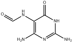 2,4-Diamino-5-(formylamino)-6-hydroxypyrimidine Structural